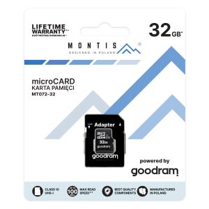Karta pamięci microSD + Adapter SD MT072-32